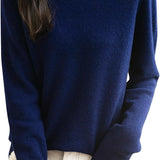 100% Merino Wool Seamless Turtleneck Sweater