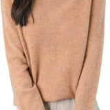 100% Merino Wool Seamless Turtleneck Sweater