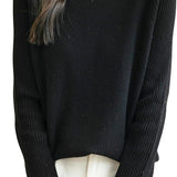 100% Merino Wool Raglan Turtleneck Sweater