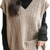 100% Merino Wool V-Neck Sweater Vest