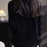 100% Merino Wool V-Neck Sweater