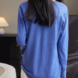 100% Merino Wool V-Neck Sweater