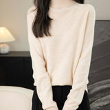 100% Merino Wool Seamless Turtleneck Sweater