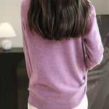 100% Merino Wool Seamless Turtleneck Sweater