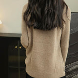 100% Merino Wool Raglan Turtleneck Sweater