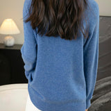 100% Merino Wool Seamless Turtleneck Sweater