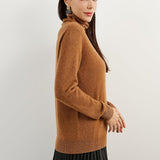 Mongolian Cashmere Turtleneck Sweater
