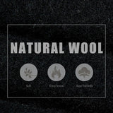 100% Merino Wool Raglan Turtleneck Sweater