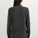 Mongolian Cashmere Mockneck Sweater