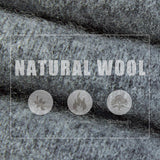 100% Merino Wool Raglan Turtleneck Sweater