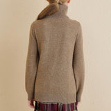 Chanyarn Girls 100%Merino Wool Seater 2025秋の冬の子供たちのクルーネック温かい柔らかい長袖ニットプルオーバージャンパー