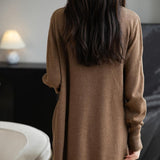 메리노 울 블렌드 니트 카디건 스웨터