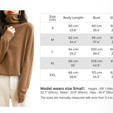 100% Merino Wool Turtleneck Travel Tee Sweater