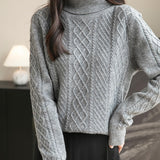 100% Merino Wool Turtleneck Sweater