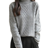 100% Merino Wool Turtleneck Sweater