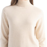 Women's 100% Pure Cashmere Sweater Turtleneck Long Sleeve Warm Soft 2025 Fall Winter Knit Pullover