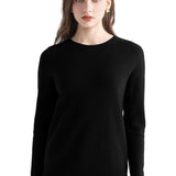 100% Pure Cashmere Sweater Crew Neck Pullover