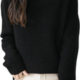 Chanyarn Pull de laine de mérinos de Chanyarn 2025 Automne d'hiver Casual Crewneck Long Sweater en tricot à manches longues à manches longues à manches longues