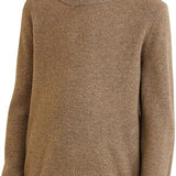 Chanyarn Girls 100% Merino Wool Sweater 2025 Fall Winter Kids Solid Crew Neck Warm Soft Long Sleeve Knit Pullover Jumper