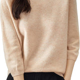 Chanyarn Women's 100% Merino Wool Short Sleeve Sweater Spring Summer Crewneck Lightweight Ribbed Knitted Pullover Tops