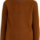 Chanyarn Girls 100% Merino Wool Sweater 2025 Fall Winter Kids Solid Crew Neck Warm Soft Long Sleeve Knit Pullover Jumper