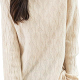 Chanyarn femenino suéter de lana 100% merino 2025 otoño invierno tortuga sólida de manga larga jersey de manga de manga larga