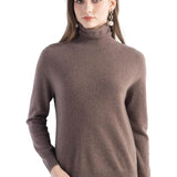 Mongolian Cashmere Turtleneck Sweater