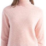 Women's 100% Pure Cashmere Sweater Turtleneck Long Sleeve Warm Soft 2025 Fall Winter Knit Pullover