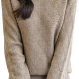 Chanyarn Women's 100% Merino Wool Séter 2025 Otoño Invierno Moda Turtleneck Cable de manga larga Cabina de cable Copas