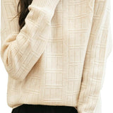 Chanyarn Pull de laine de mérinos de Chanyarn 2025 Automne Hiver Crew Cou Nou à manches longues Tullover en tricot à manches longues