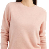 Women's 100% Pure Cashmere Sweater 2025 Fall Winter Crew Neck Long Sleeve Warm Soft Knitted Pullover