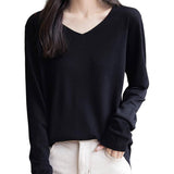 100% Merino Wool V-Neck Sweater