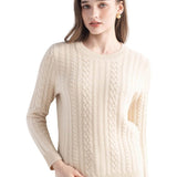 Mongolian Cashmere Slim Fit Crewneck Sweater