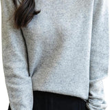Chanyarn Women's 100% Merino Wool Seamless Sweater Mock Neck First-Line Ready to Wear Long Sleeve Knitted Pullover Tops