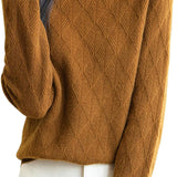 Chanyarn Women's 100% Merino Wool Séter 2025 Otoño Invierno Moda Turtleneck Cable de manga larga Cabina de cable Copas