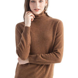 Mongolian Cashmere Turtleneck Sweater