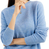 Women's 100% Pure Cashmere Sweater 2025 Fall Winter Crew Neck Long Sleeve Warm Soft Knitted Pullover