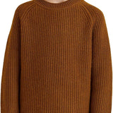Girls Crew Neck 100% Merino Wool Sweater 2025 Fall Winter Kids Warm Soft Long Sleeve Knitted Pullover Sweater