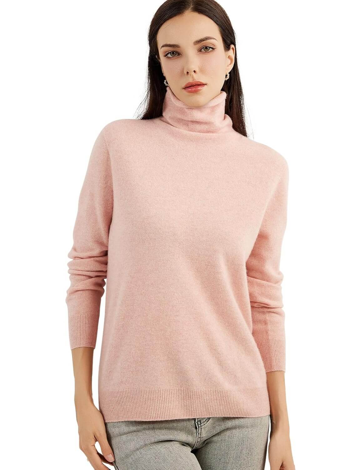 Mongolian Cashmere Turtleneck Sweater