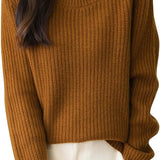 Chanyarn Pull de laine de mérinos de Chanyarn 2025 Automne d'hiver Casual Crewneck Long Sweater en tricot à manches longues à manches longues à manches longues
