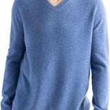 Jersey australiano de lana merino con cuello en V