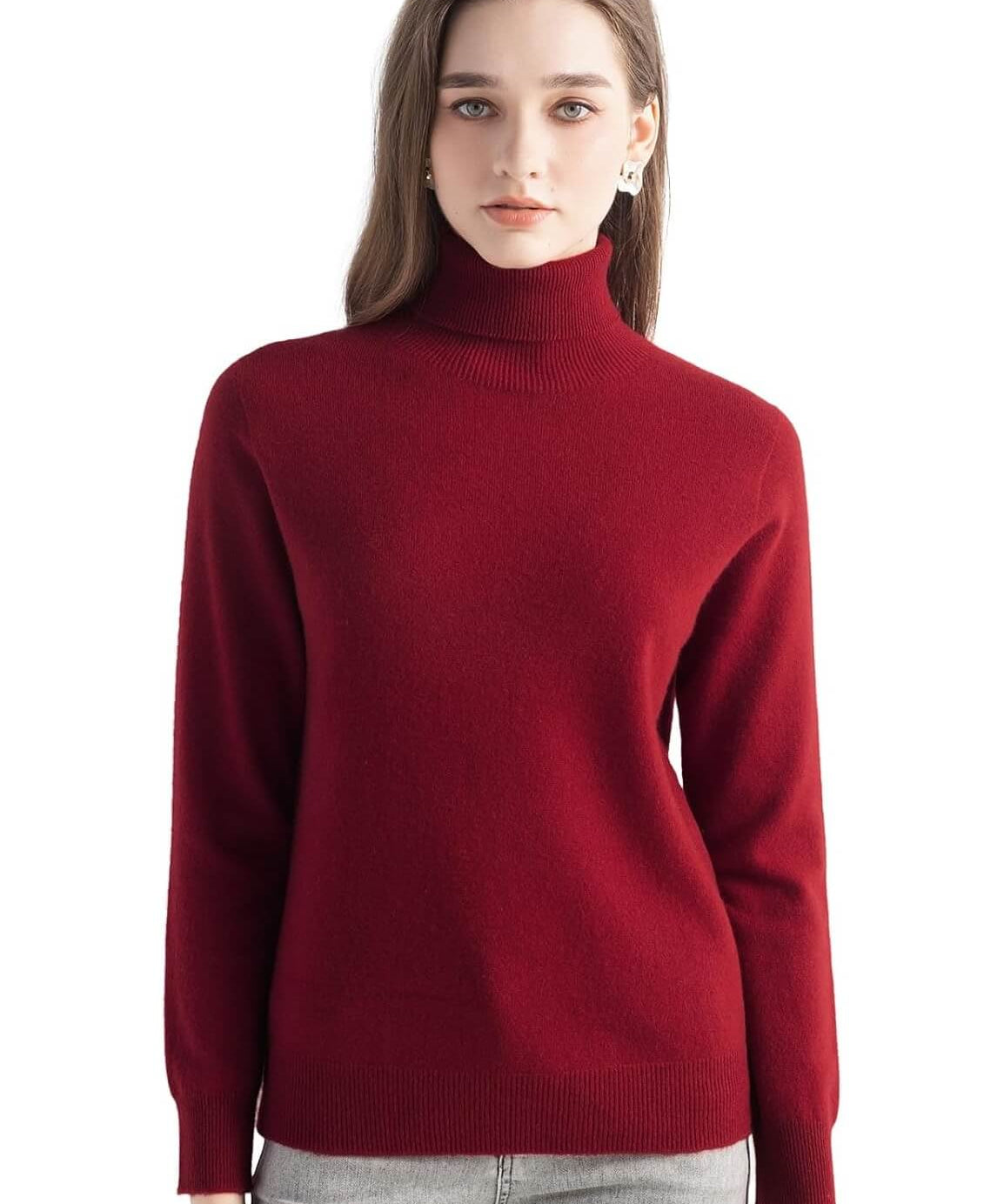 Mongolian Cashmere Turtleneck Sweater