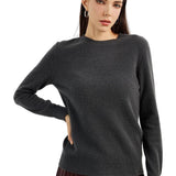 Mongolian Cashmere Crewneck Sweater