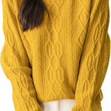 CHanyarn Women's Crew Neck 100% Micchiale in lana merino 2025 inverno casual casual vintage morbida a maniche lunghe a maniche lunghe maglione