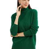 Mongolian Cashmere Turtleneck Sweater
