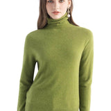 Mongolian Cashmere Turtleneck Sweater