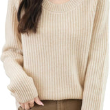 Chanyarn Pull de laine de mérinos de Chanyarn 2025 Automne d'hiver Casual Crewneck Long Sweater en tricot à manches longues à manches longues à manches longues