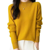 100% Australian Merino Wool Seamless Mock Neck Sweater