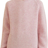 Girls Crew Neck 100% Merino Wool Sweater 2025 Fall Winter Kids Warm Soft Long Sleeve Knitted Pullover Sweater