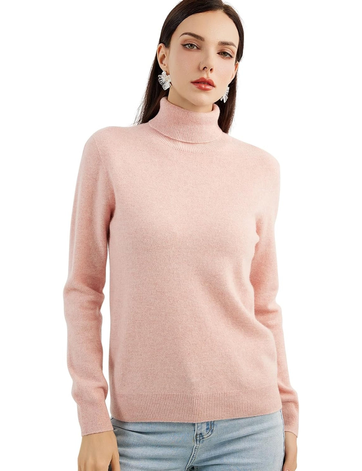 Mongolian Cashmere Turtleneck Sweater